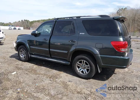 2007 Toyota Sequoia Sr5 V8 z USA, uszkodzony, nr VIN 5TDZT34AX7S286286